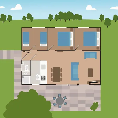 Zeumeren 6 Pers. Lejlighed