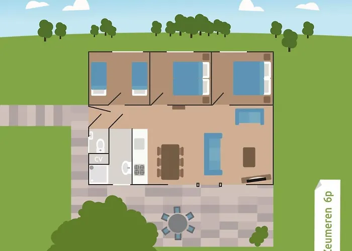 Zeumeren 6 Pers. Apartment